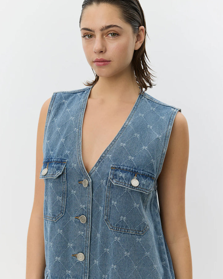 Sofie Schnoor - Robe en denim AlbertineSW