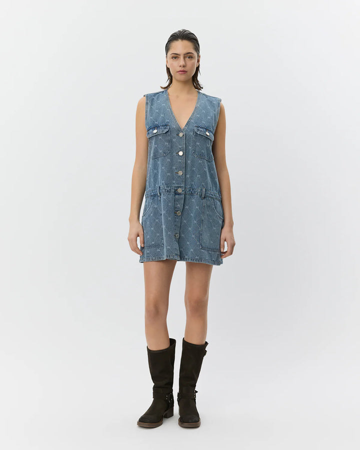 Sofie Schnoor - Robe en denim AlbertineSW