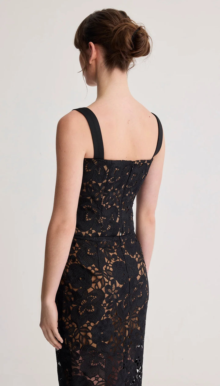 Smythe - Bustier en dentelle à bretelles amovibles