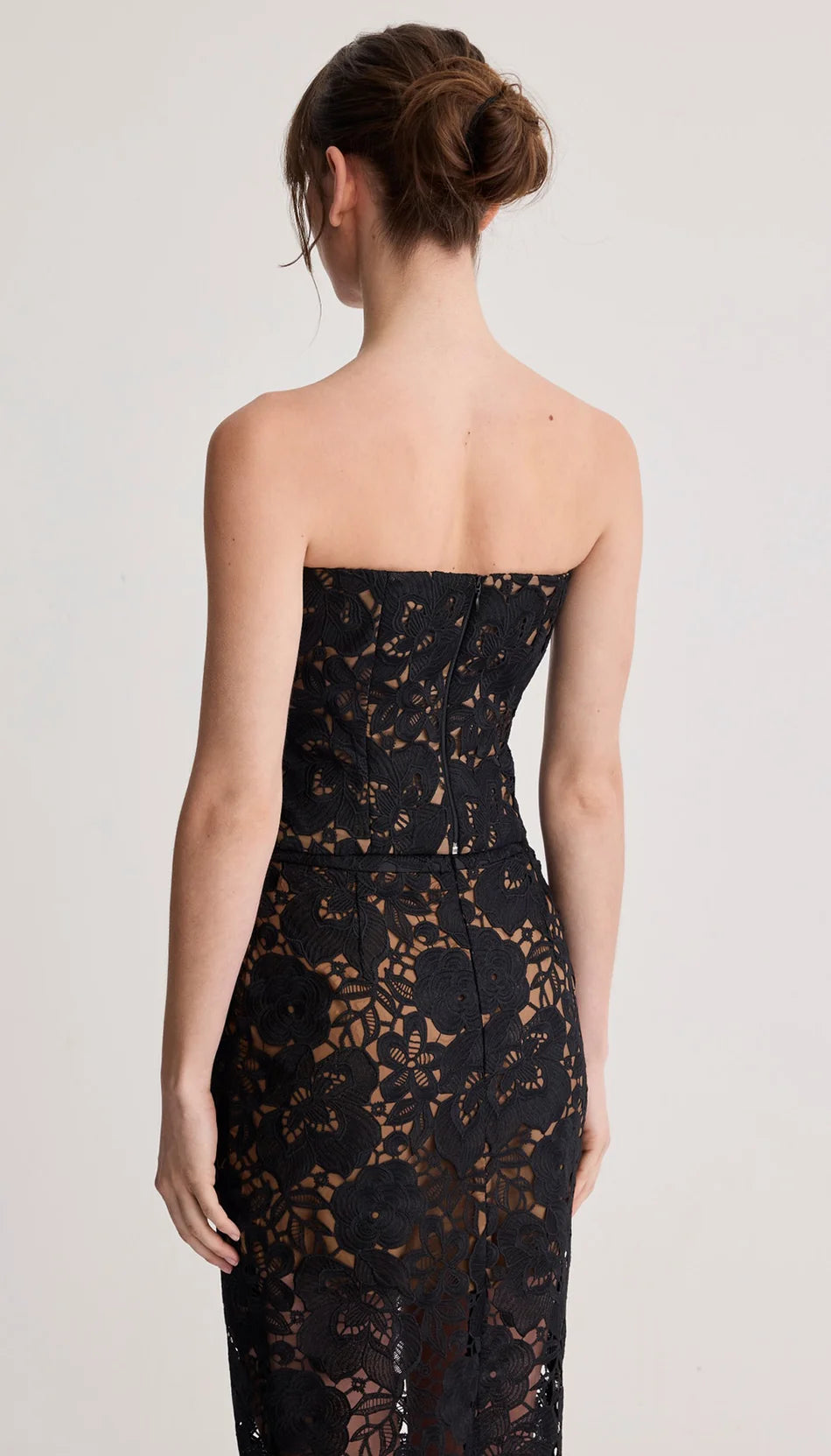 Smythe - Bustier en dentelle à bretelles amovibles