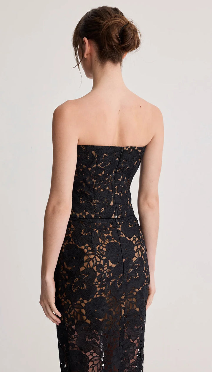 Smythe - Bustier en dentelle à bretelles amovibles