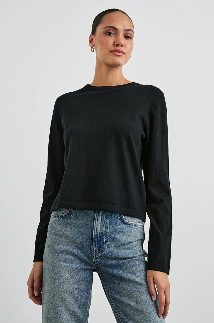 Rails - T.Shirt en Coton Cashmere Manche Longue