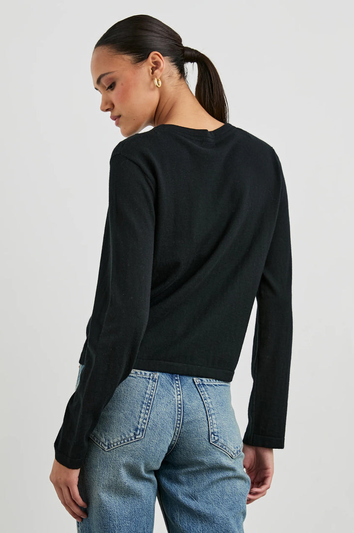 Rails - T.Shirt en Coton Cashmere Manche Longue