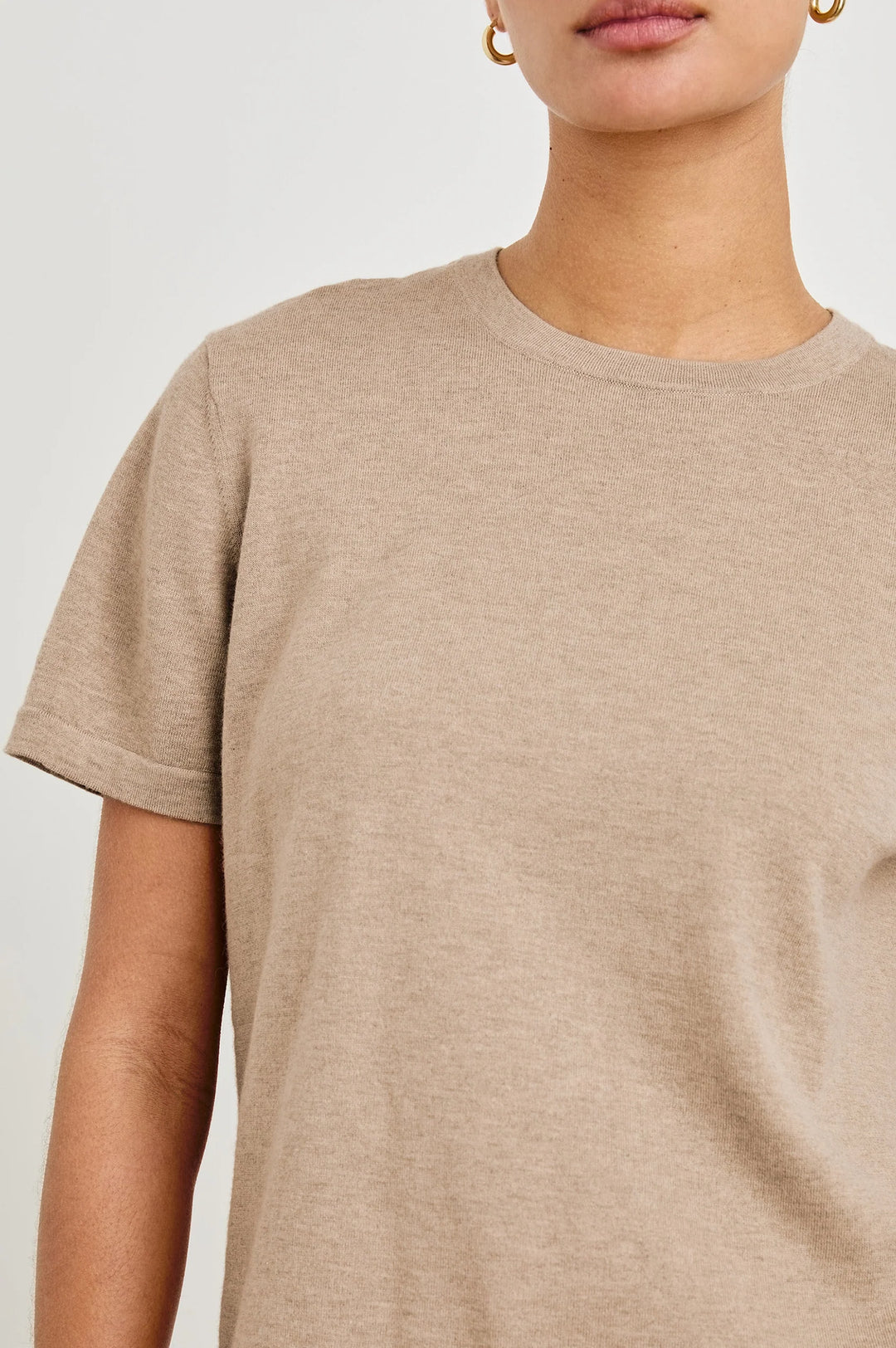 Rails - T-shirt en coton et cachemire