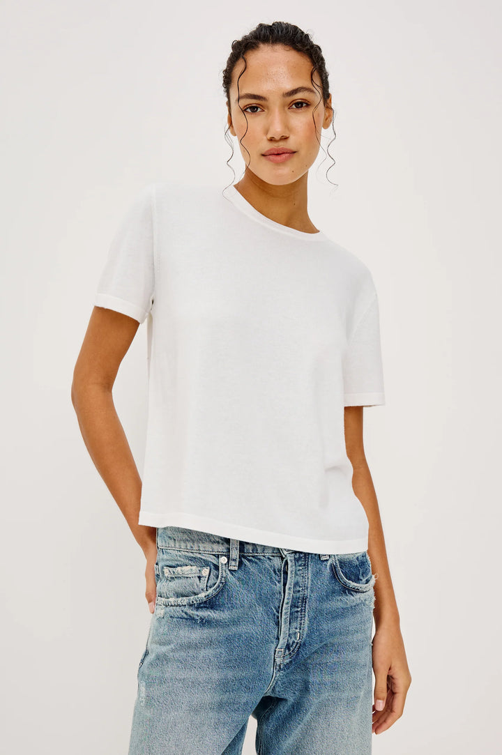 Rails - T-shirt en coton et cachemire