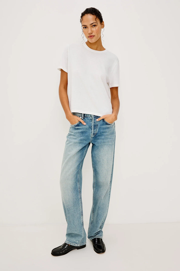 Rails - T-shirt en coton et cachemire