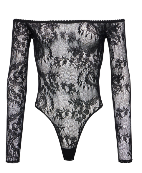 L'Agence - Bodysuit Off-Shoulder Peonie