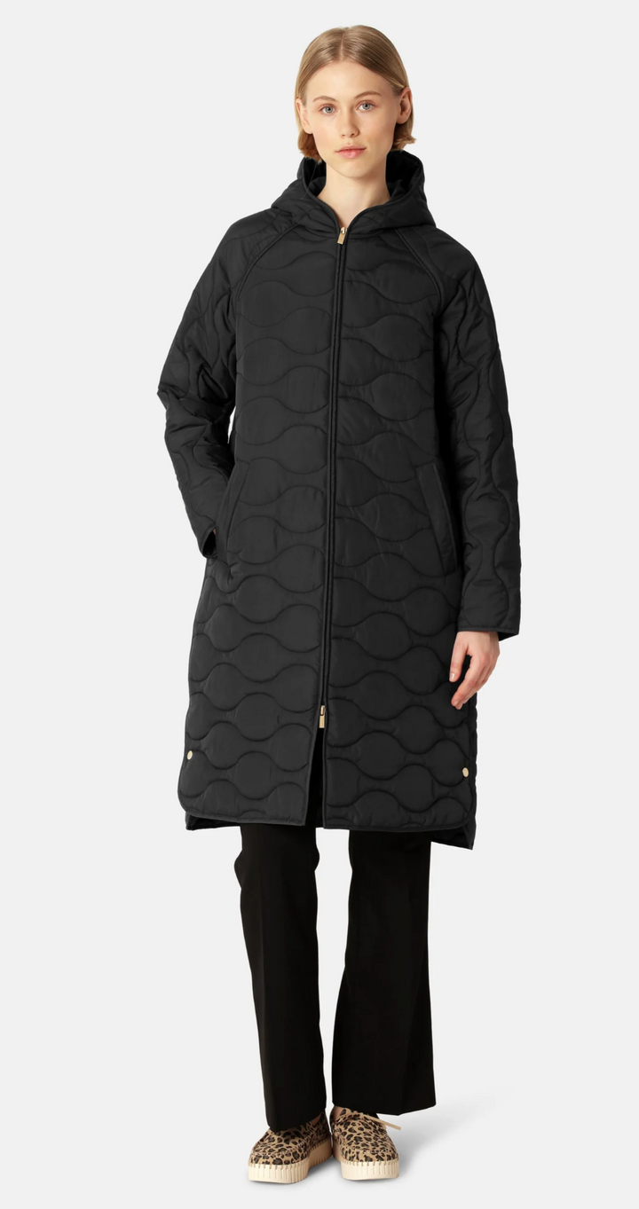 Ilse Jacobsen - Veste Longue Matelassée avec Capuche