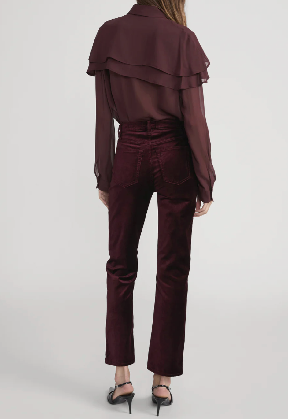 Frame - Blouse Cape en Soie