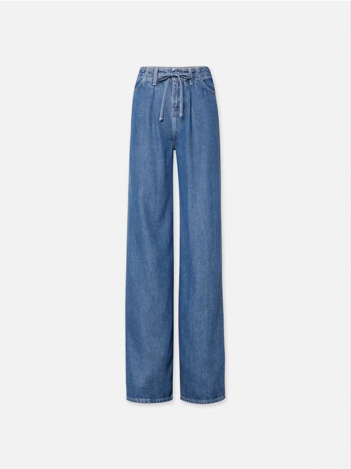 Frame - Pixie Drawstring Wide Leg - Boutique Billie 