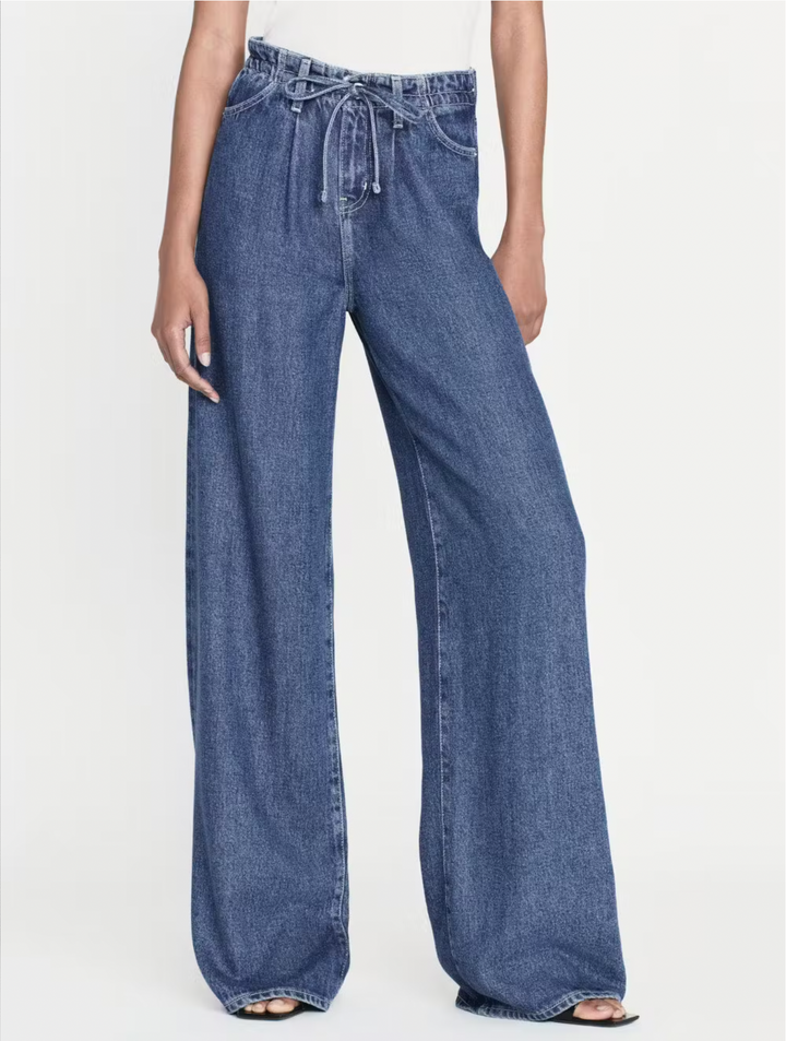 Frame - Pixie Drawstring Wide Leg - Boutique Billie 