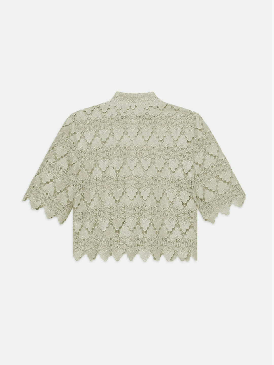 Frame - The Lace Button Up Shirt - Boutique Billie 