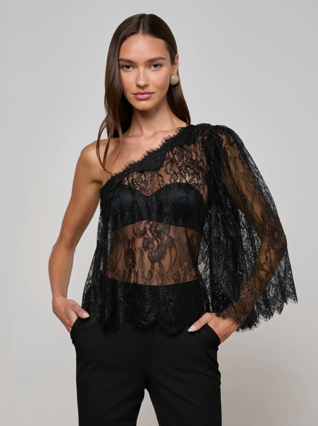 L'Agence - Haut One Shoulder Vianna