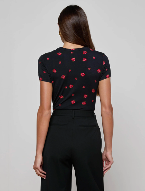 L'Agence - T.Shirt ajusté Ressi