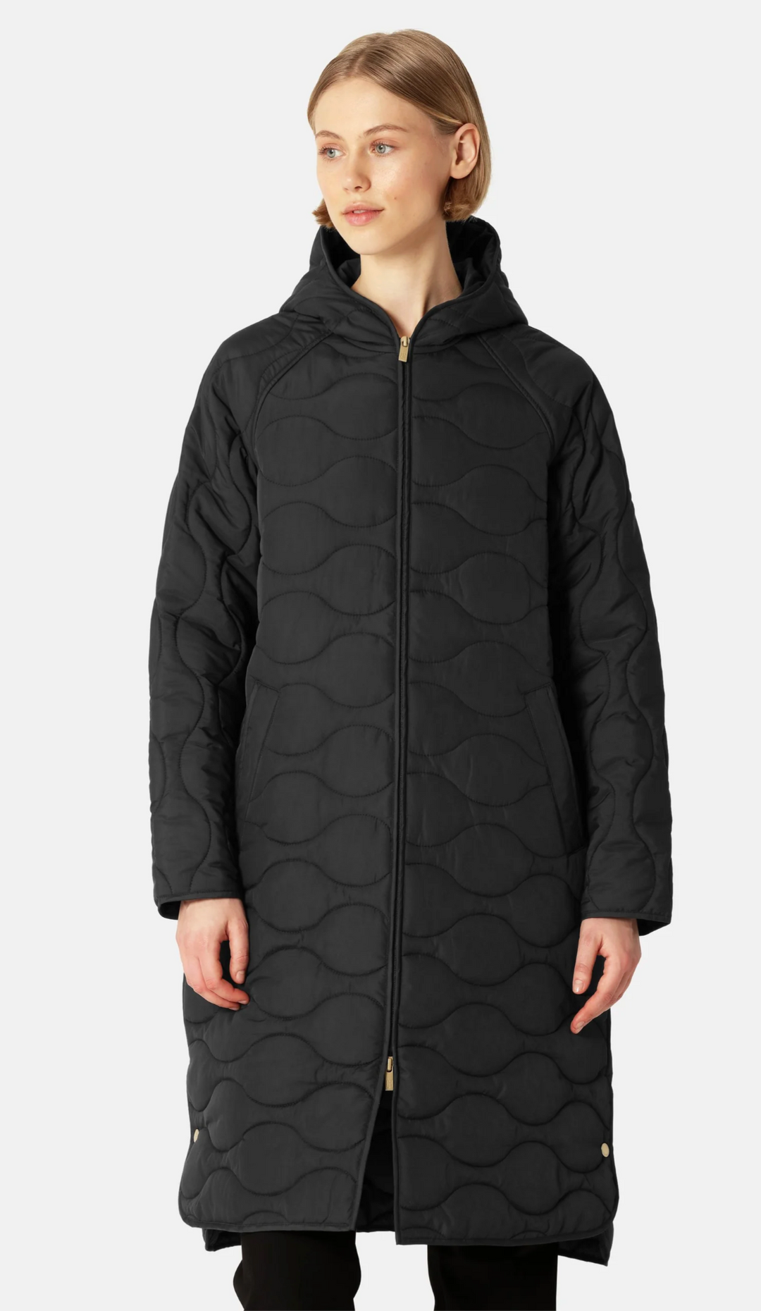 Ilse Jacobsen - Veste Longue Matelassée avec Capuche