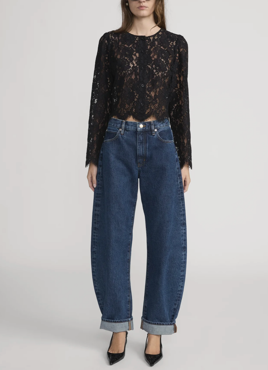 Frame - Blouse en Dentelle