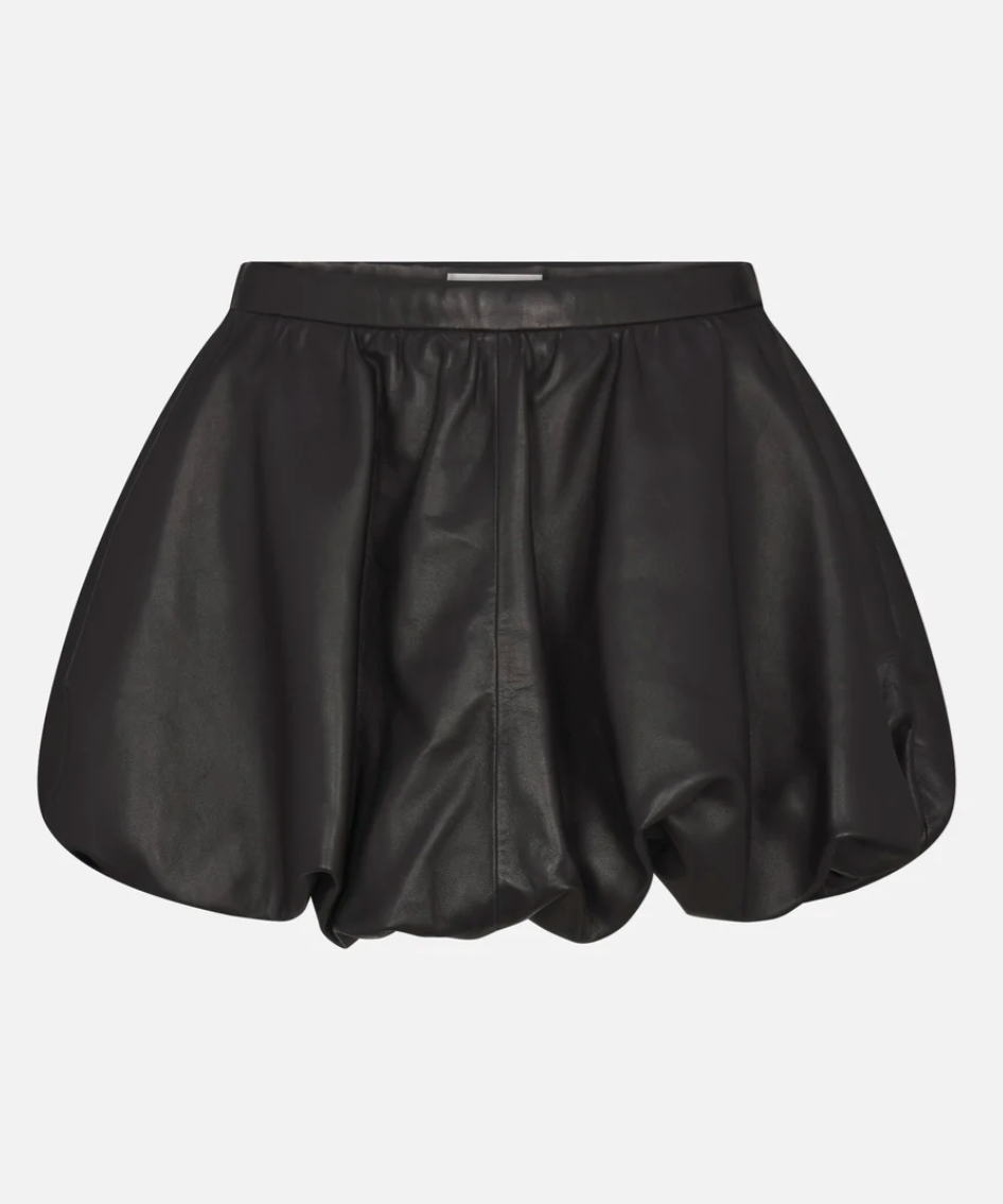 Frame - Jupe Bubble en Cuir