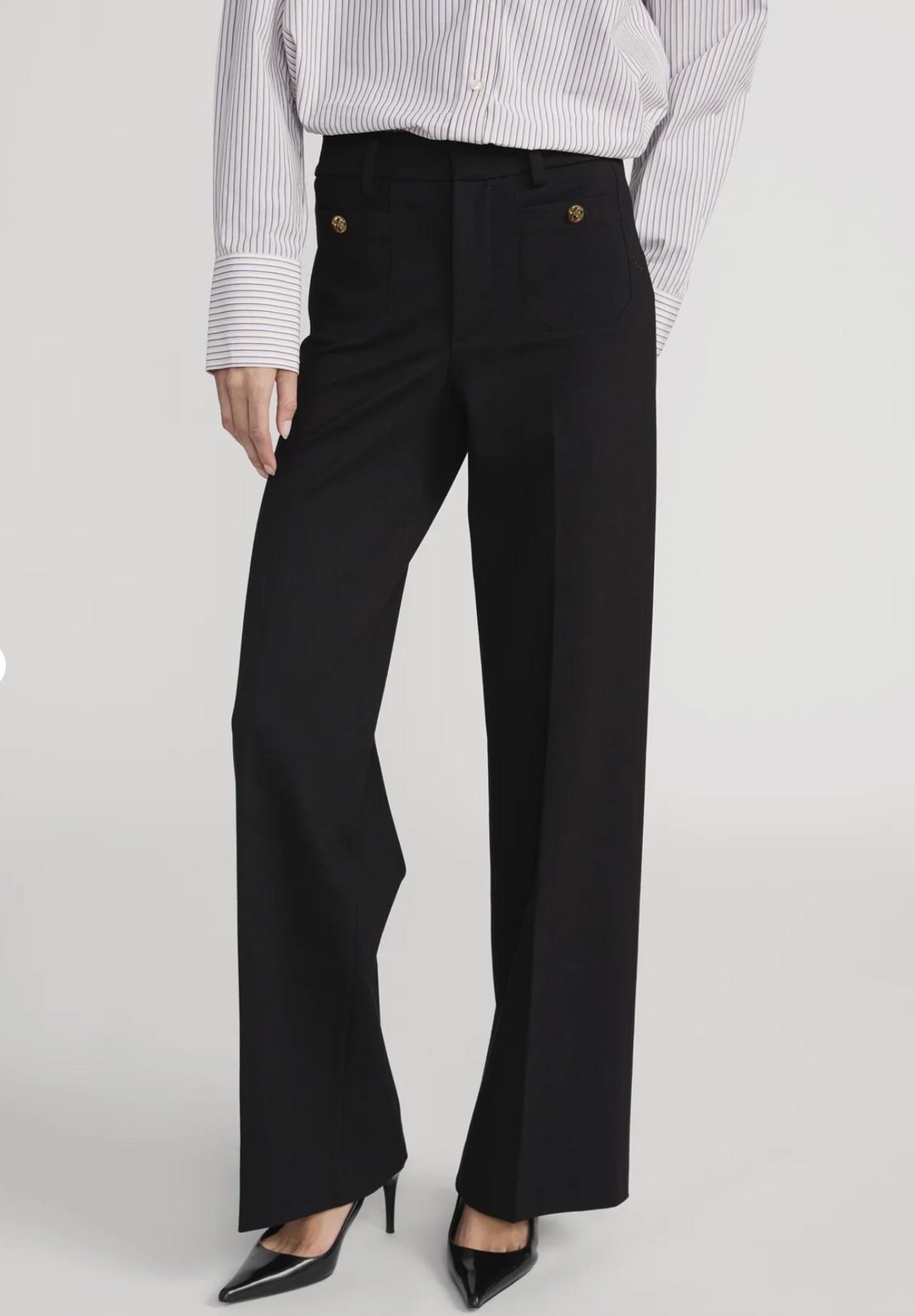 Frame - Pantalon The Slim Palazzo