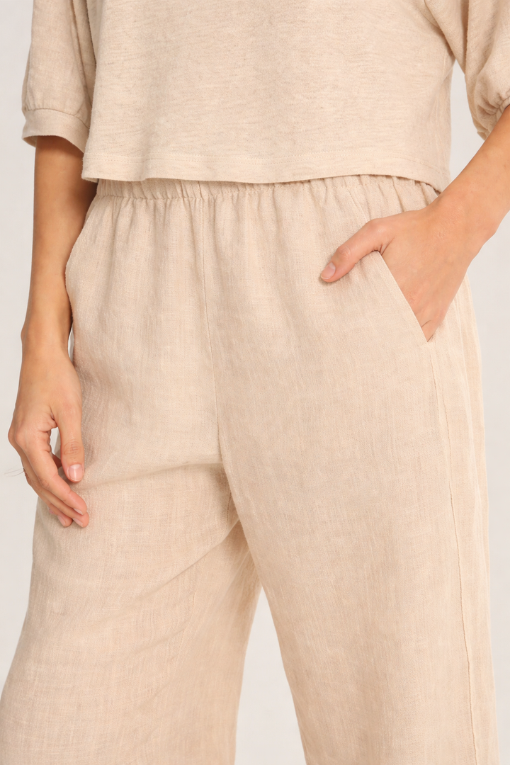 Velvet - Pantalon en lin Lola