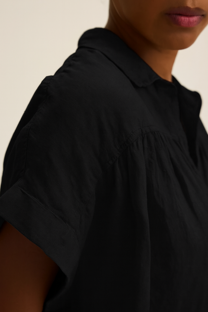 Velvet - Aria Woven Linen Top