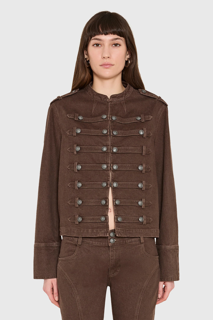 Amanda Uprichard - Veste en denim Emma