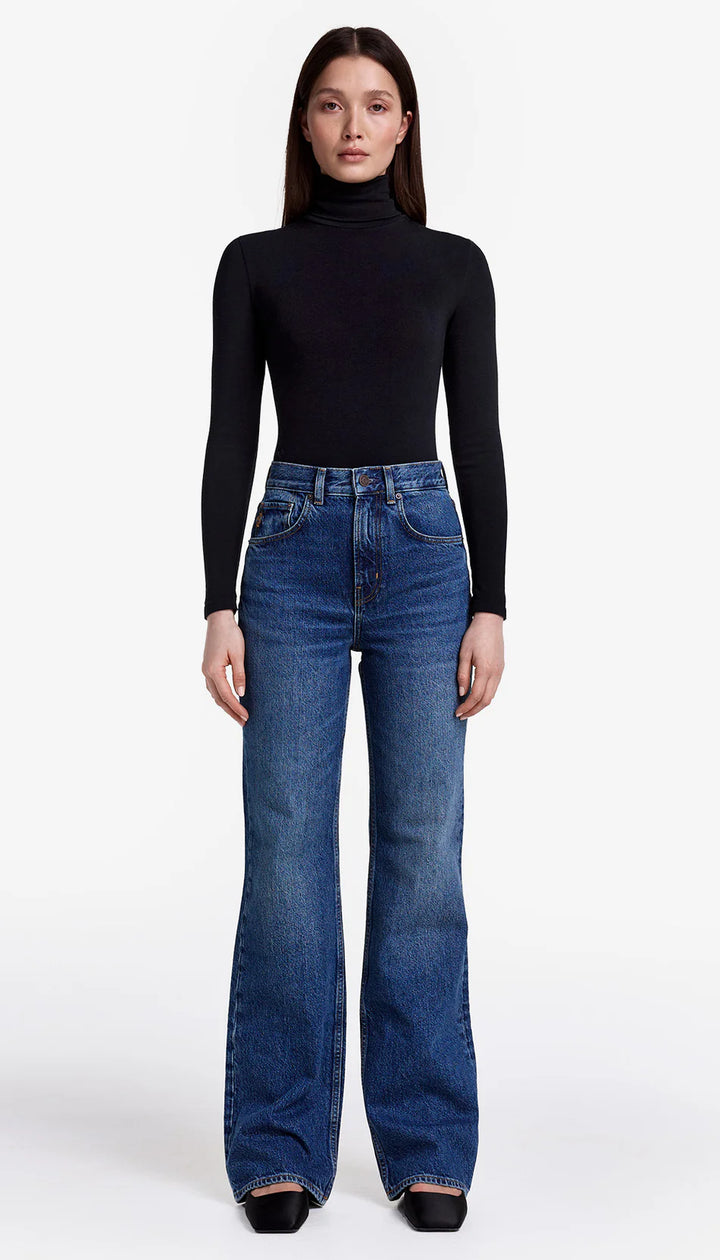 Smythe - Jeans Owl Bootcut Taille Haute