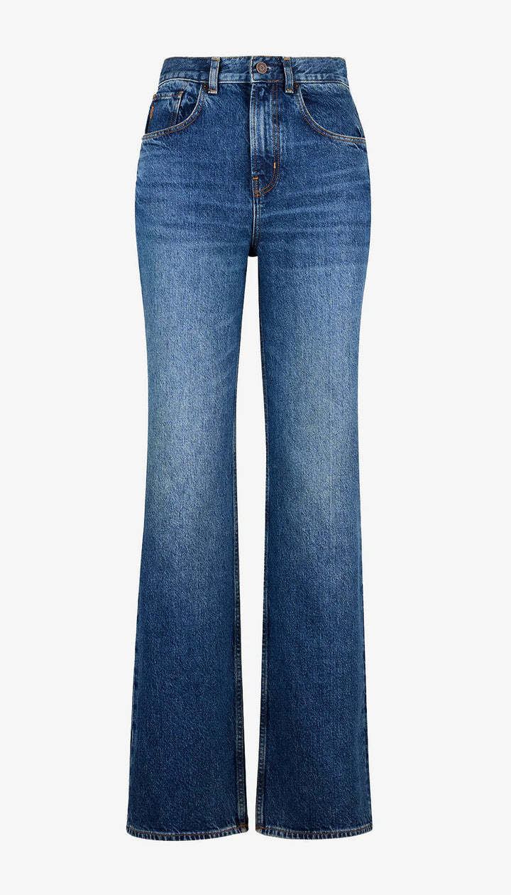 Smythe - Jeans Owl Bootcut Taille Haute