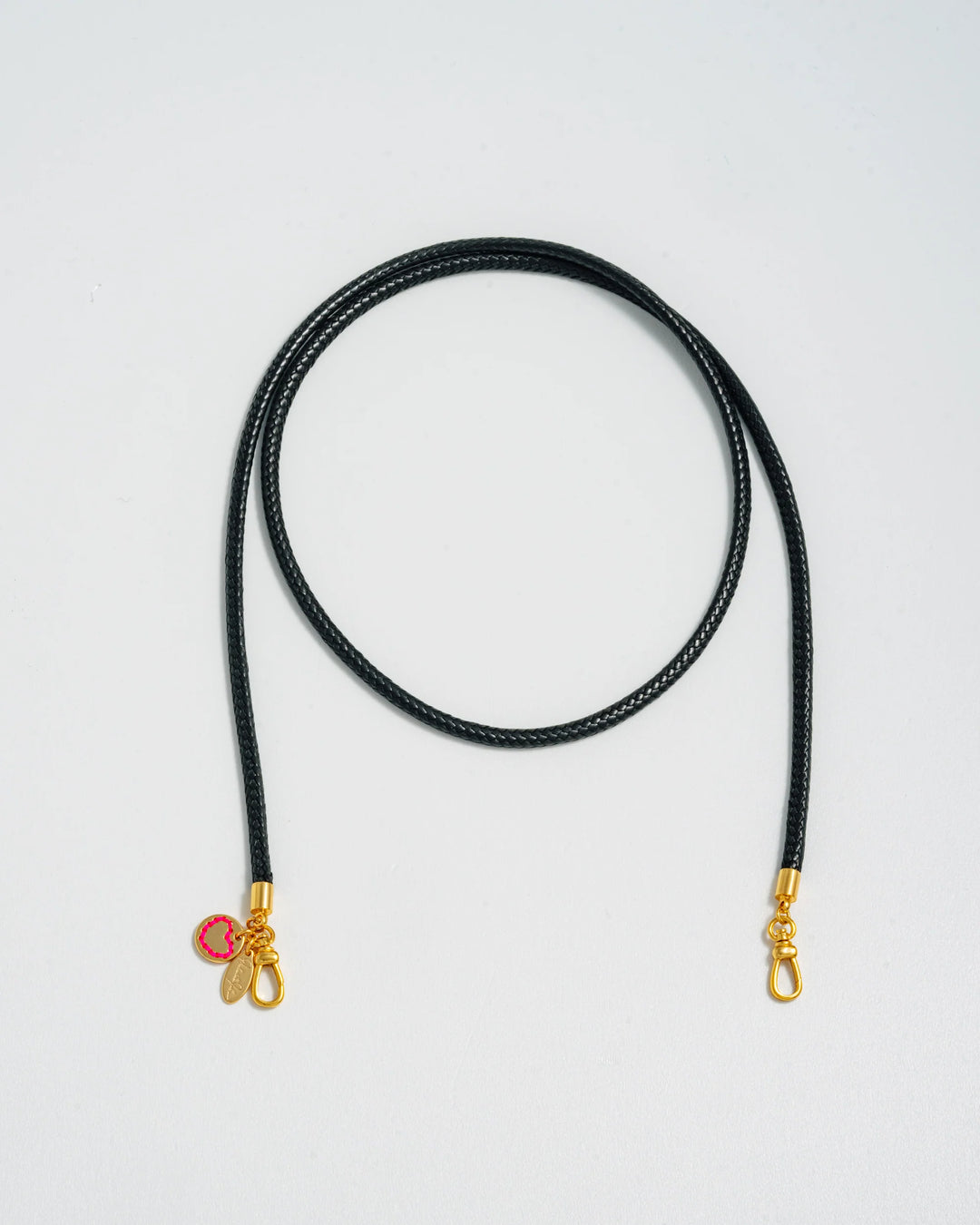 Mademoiselle Jules - Black Cord Necklace - Boutique Billie 