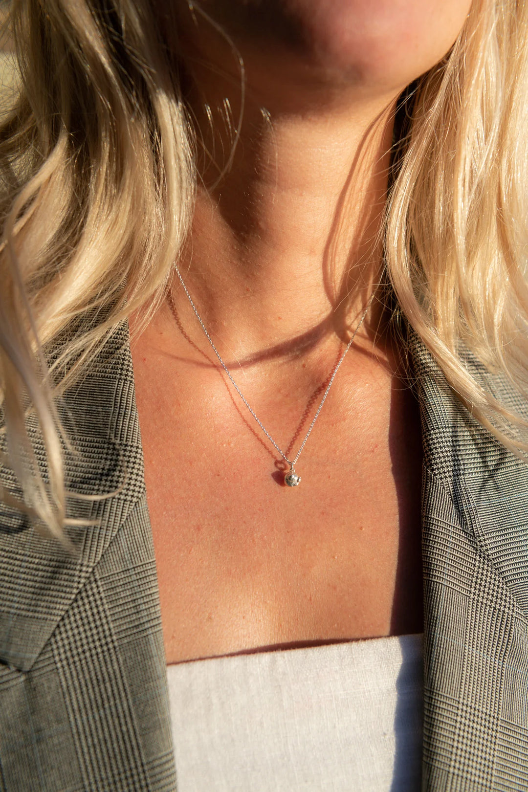 Deux Lions -  Collier L'Escargot en Argent