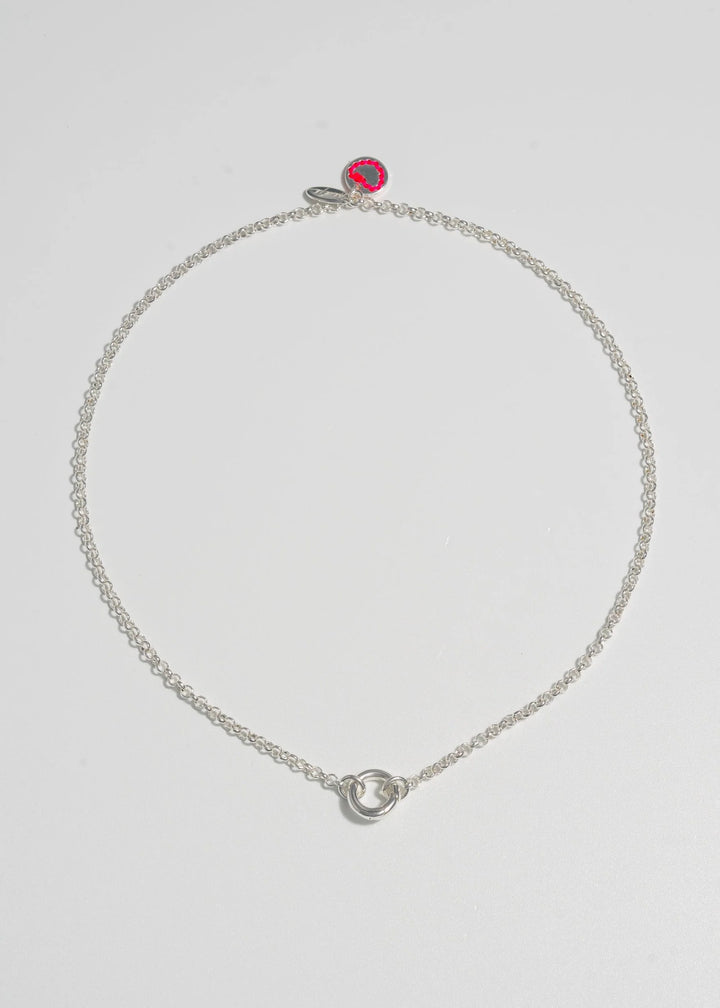 Mademoiselle Jules - Collier Diana en Argent & Charm Aura Horn en Argent