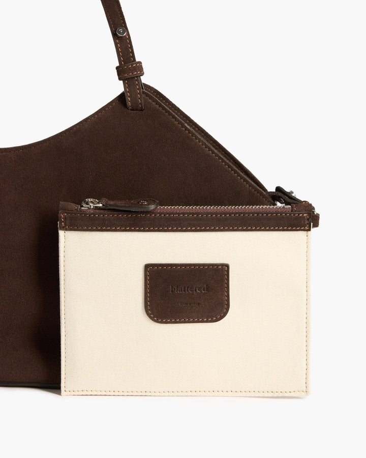 Flattered - Mini Tote Bag Dilba en Daim