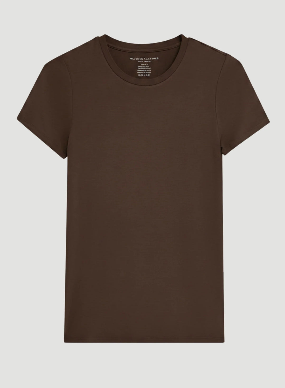Majestic Filatures - T-shirt col rond Soft Touch