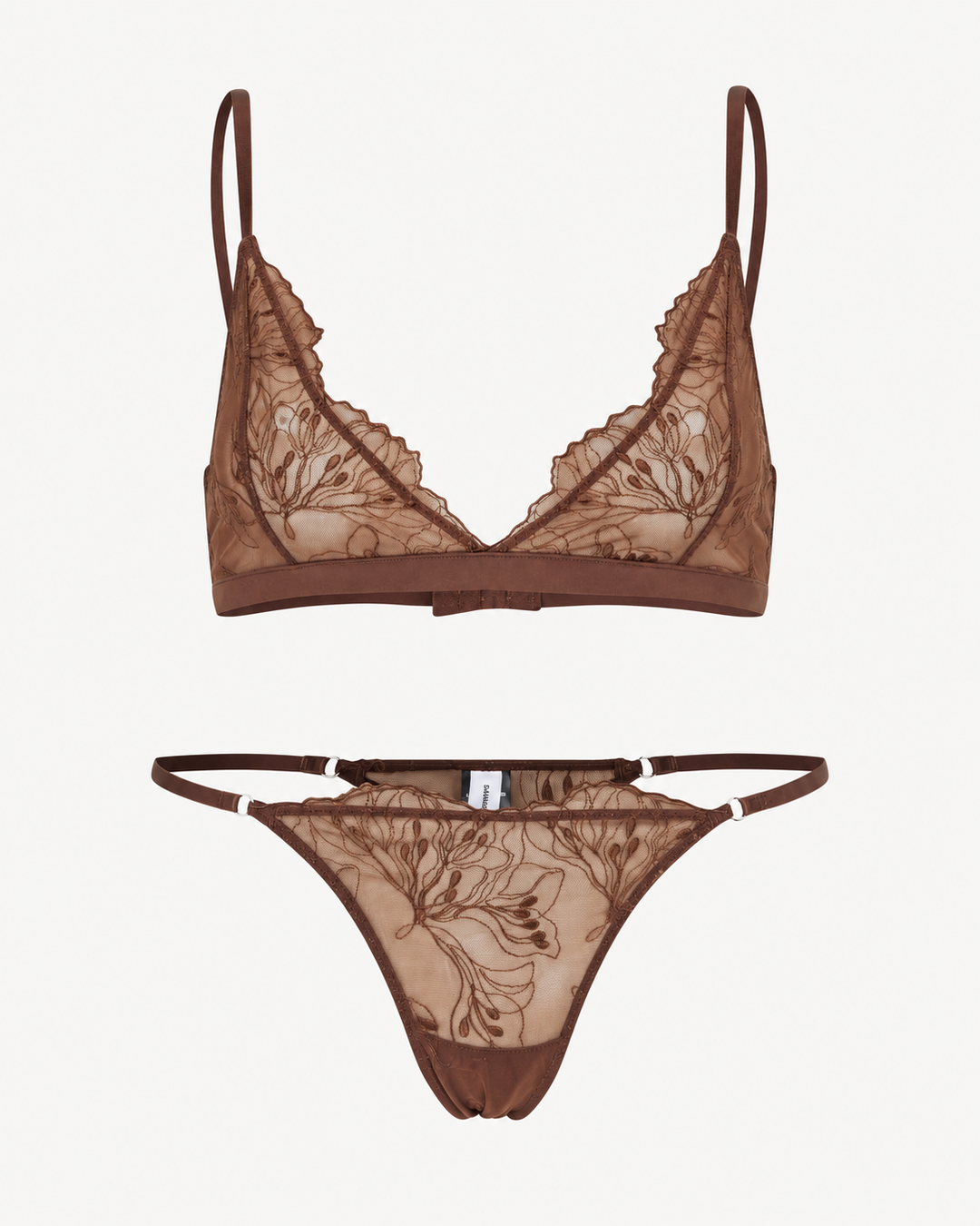 Samsoe Samsoe - Ensemble lingerie soutien-gorge et string Saaudrey