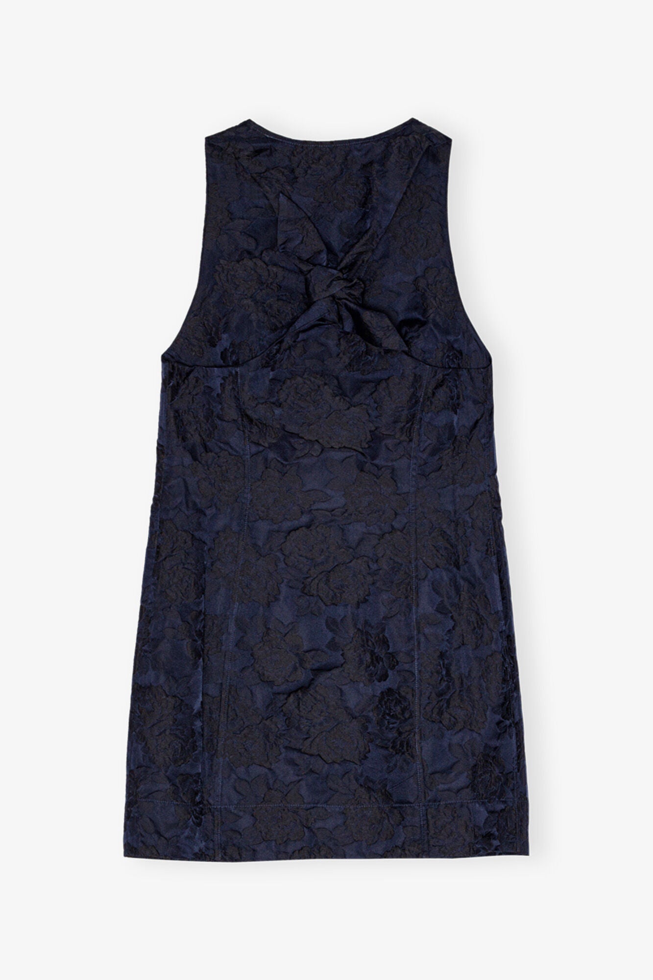 Ganni - Botanical Jacquard Tie Strap Mini Dress – Boutique Billie