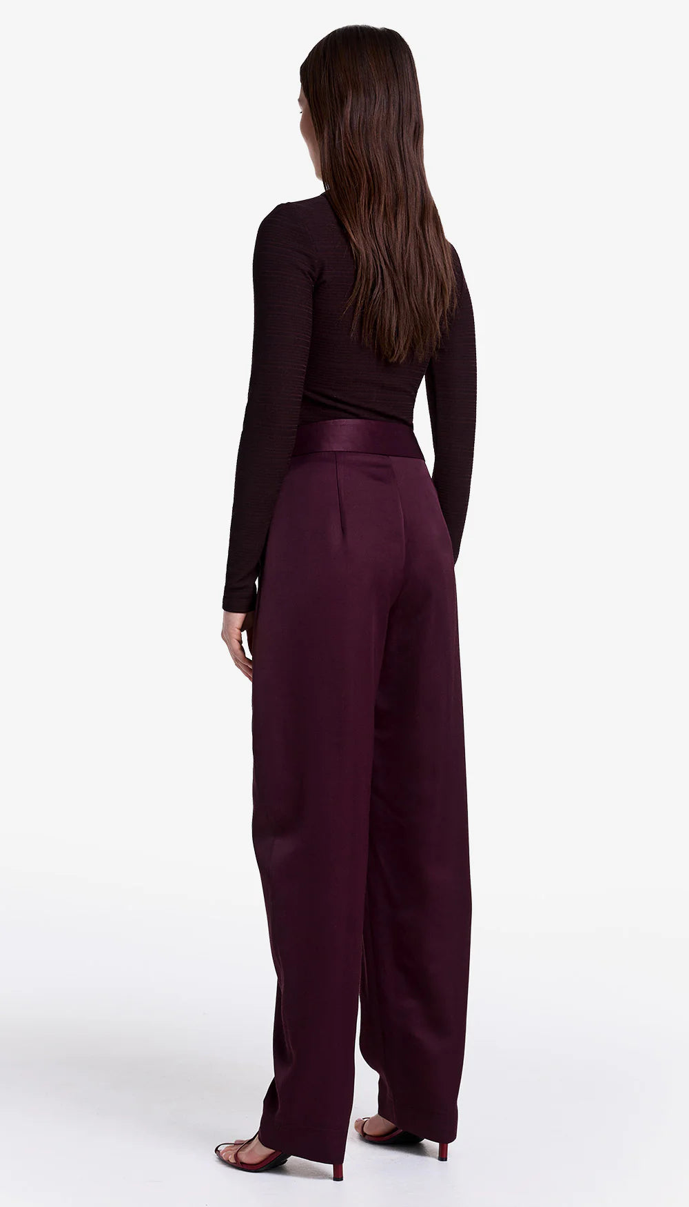 Smythe -  Pantalon Plissé Fuselé