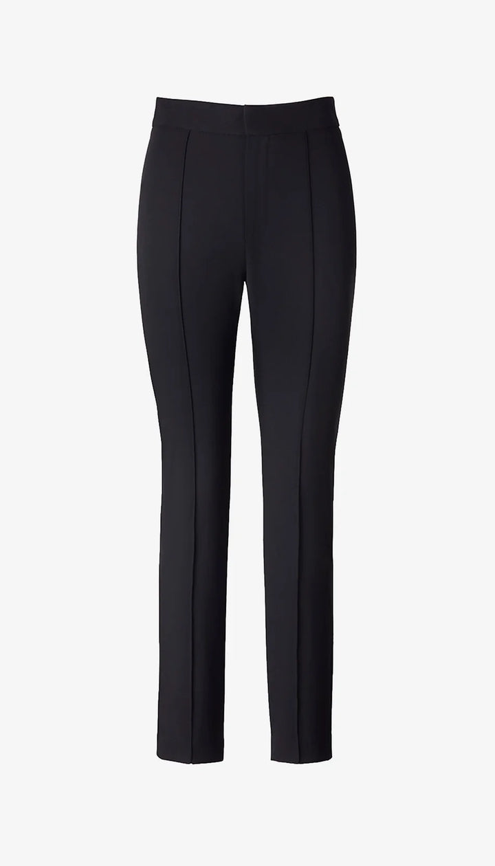 Smythe - Pantalon cigarette taille haute à plis nervurés