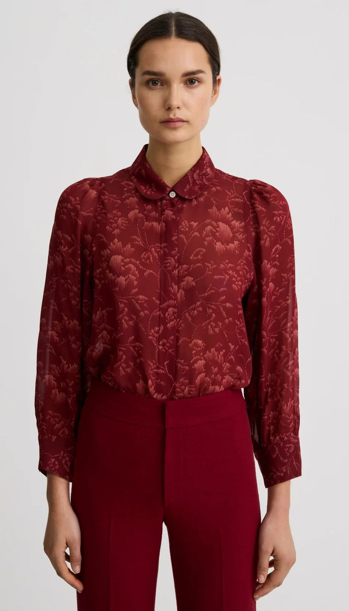 Smythe - Blouse à col Peter Pan