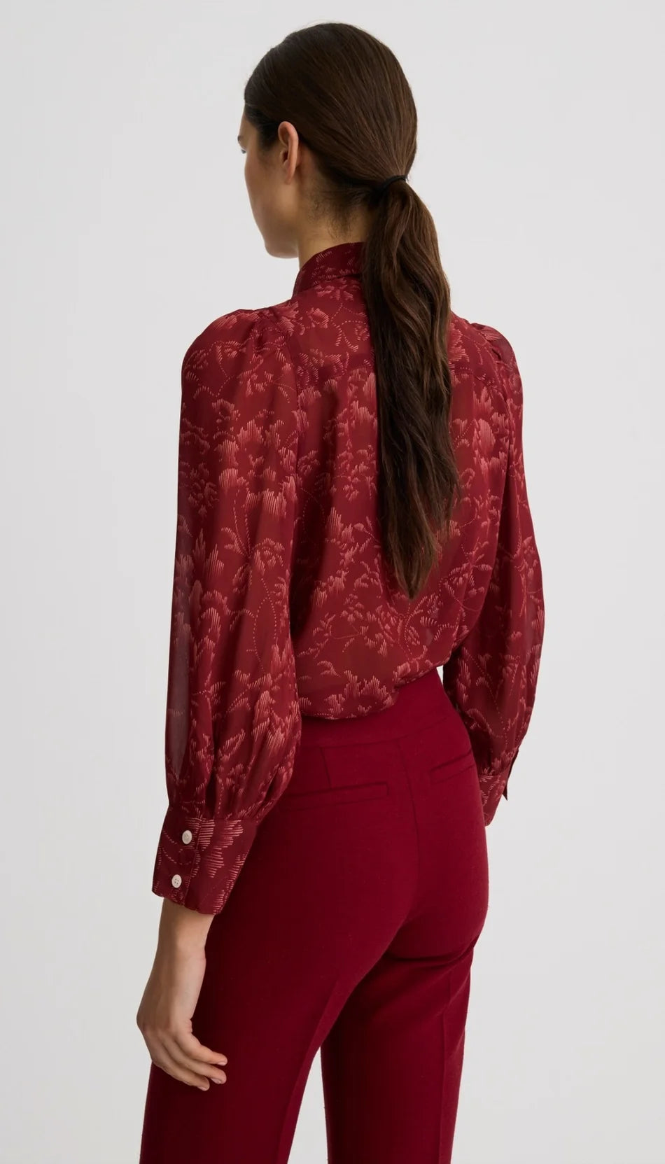 Smythe - Blouse à col Peter Pan