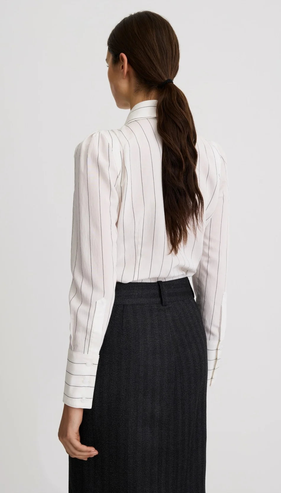 Smythe - Chemise à pli creux avec lien à nouer au cou