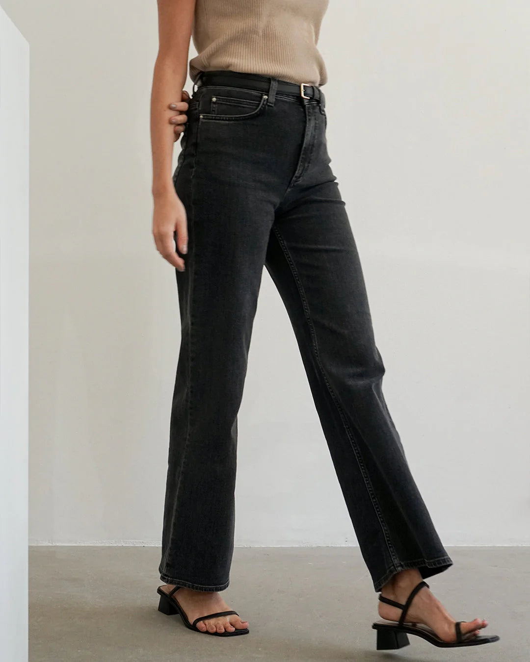 Flattered - Ceinture Barbara en Cuir