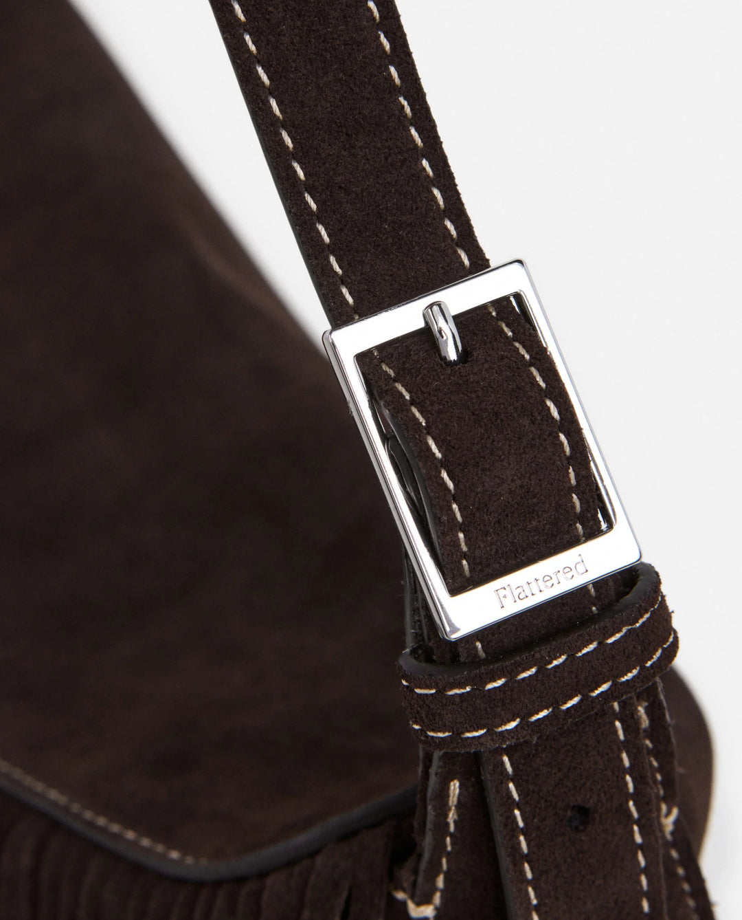 Flattered - Sac Bandoulière Ivy Cross En Daim