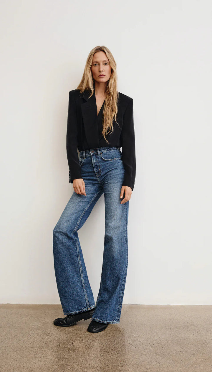 Smythe - Jeans Owl Bootcut Taille Haute