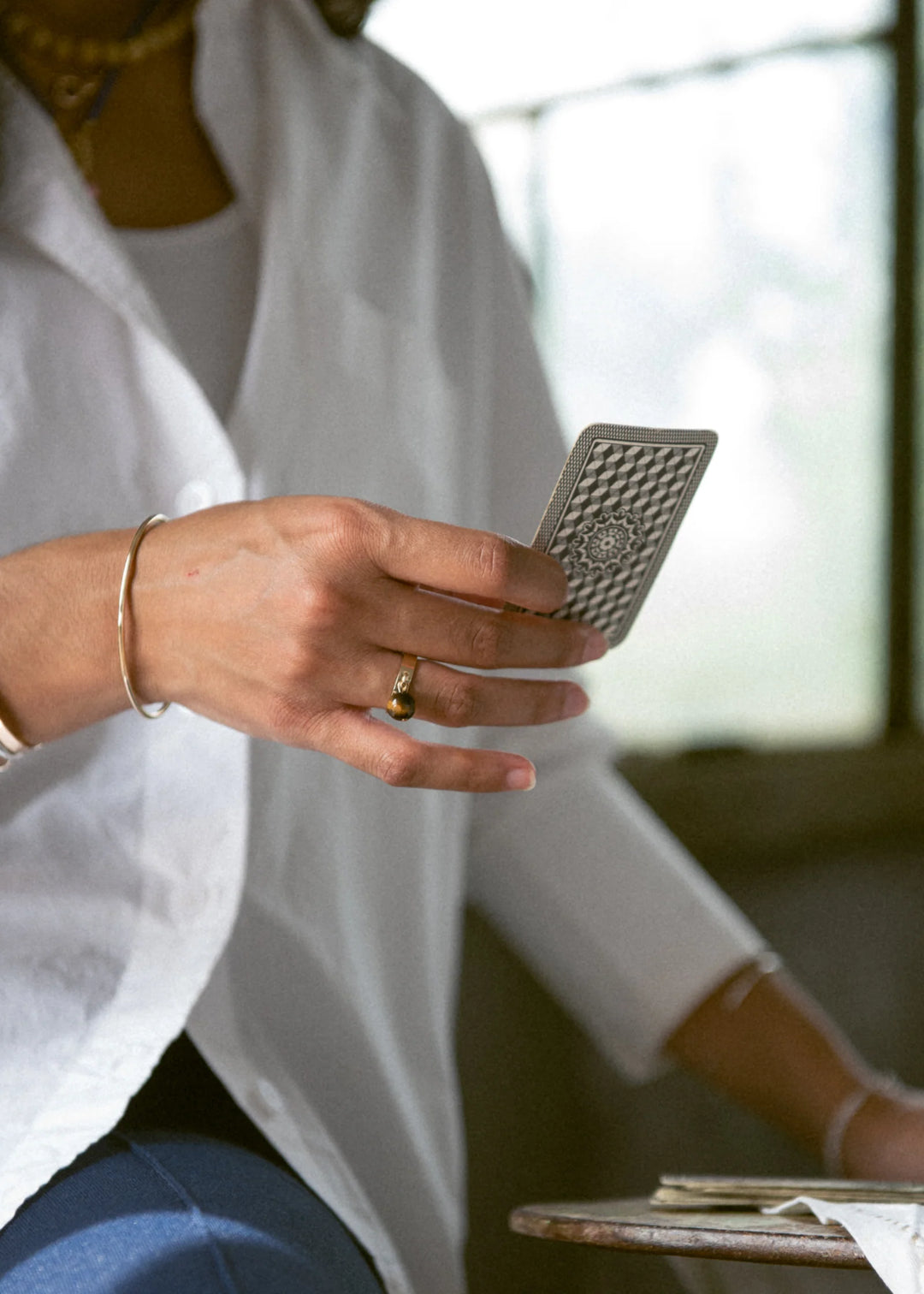 Flora - Bracelet Rigido Argento