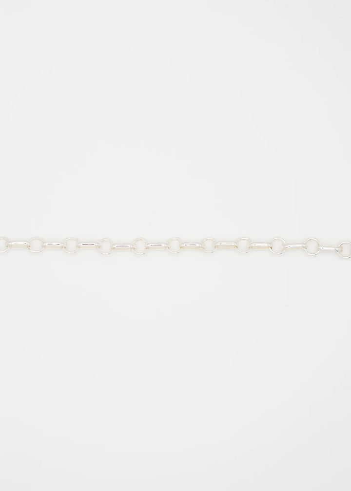 Flora - Bracelet en argent sterling chaîne italienne