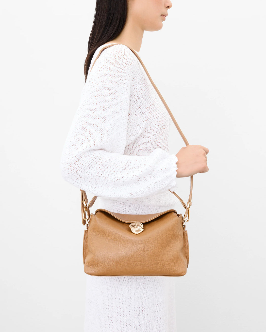 Flattered - Mini Sac Hanna en cuir