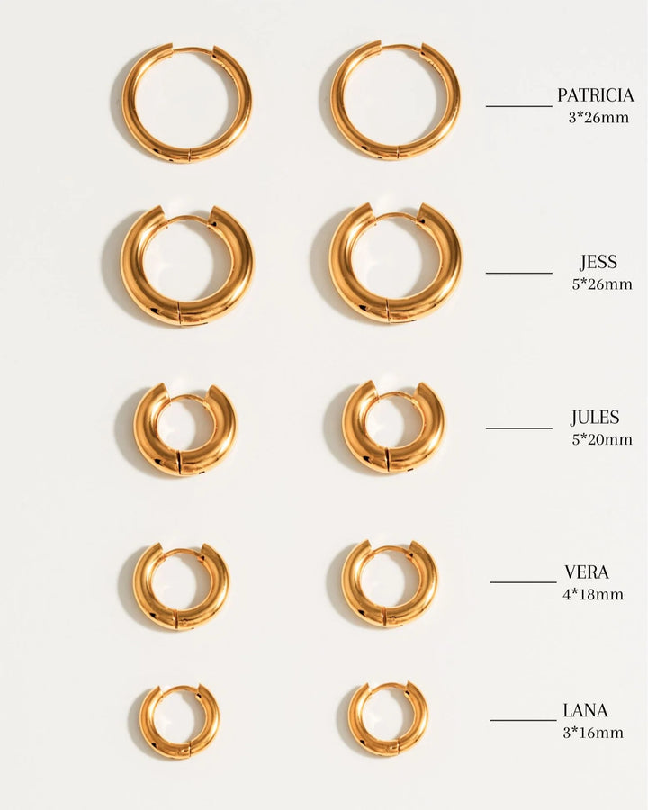 Mademoiselle Jules - Anneaux Lana en Or