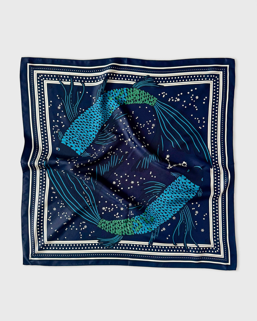 LeScarf - Foulard Zodiaque Poissons