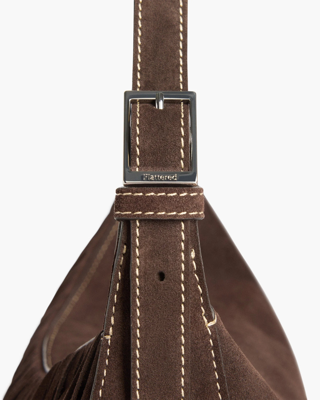 Flattered - Sac Bandoulière Ivy Cross En Daim