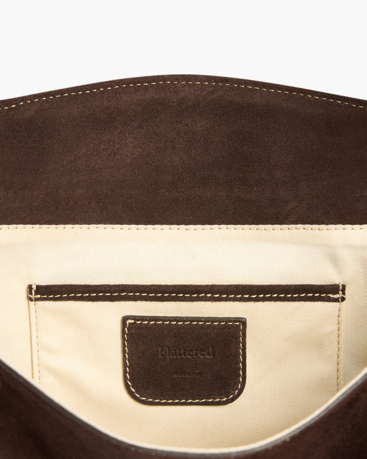 Flattered - Sac Bandoulière Ivy Cross En Daim