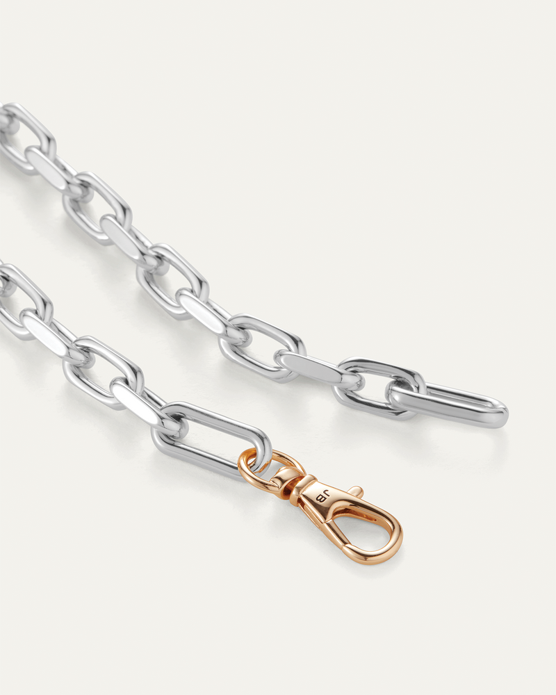 Jenny Bird - Collier Pendentif Padlock Heart